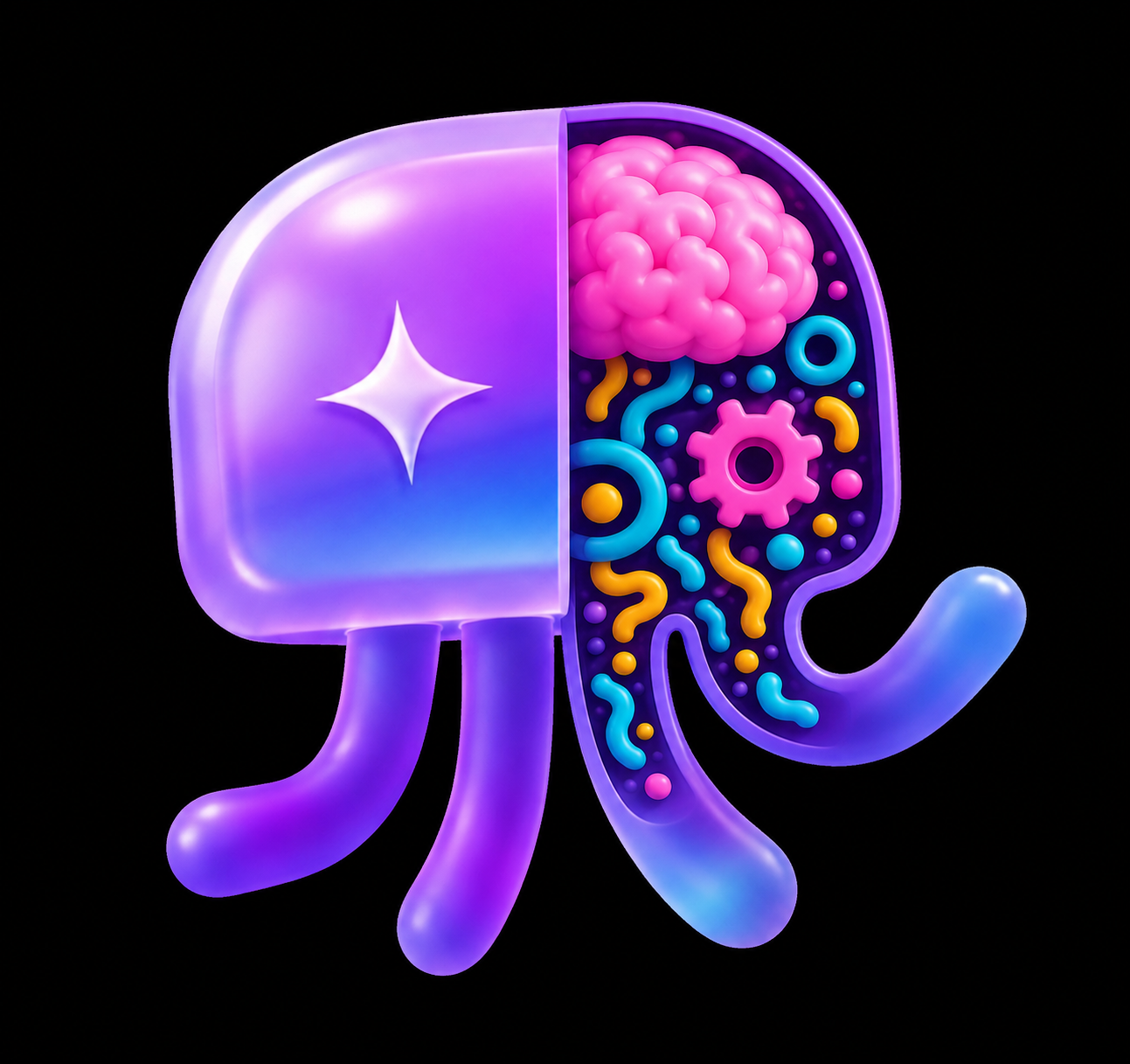 Zoe AI Brain Art
